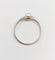 Bague 56.5 Bague Art Déco or blanc ornée d'une perle 58 Facettes A05394