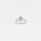 Bague Bague or blanc solitaire 1,10ct 58 Facettes