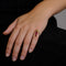 Bague 47.5 Bague Or Jaune & Pierre Rouge 58 Facettes