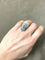 Bague 52 Bague Art Déco en platine 1925-35 58 Facettes