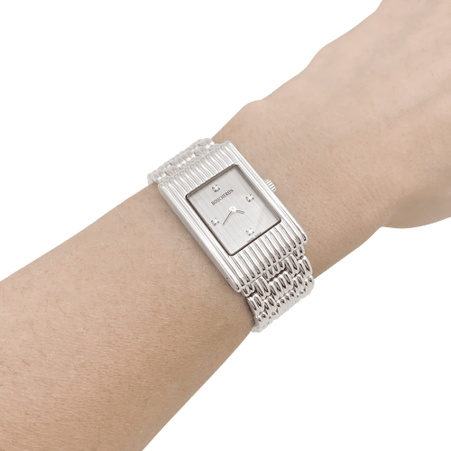 Montre Montre Boucheron, "Reflet", acier. 58 Facettes 34368