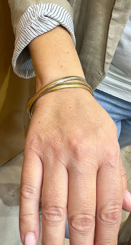 Bracelet Cartier Trinity grand modèle 3 ors