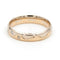 Bague 54 Bague Alliance Or jaune, Or blanc Diamant 58 Facettes 1719172CN