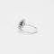 Bague Bague or blanc saphir et diamants 58 Facettes