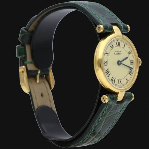 Montre Cartier Montre Must De Cartier Vermeil 58 Facettes MT43218