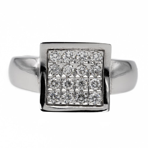 Bague Or blanc Diamant