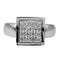 Bague Or blanc Diamant
