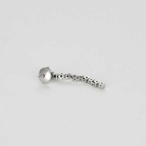 Boucles d'oreilles Boucles d'oreilles en Or blanc 18k 58 Facettes SAD0489X2