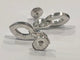 Boucles d'oreilles Cartier Diadea or blanc et diamants