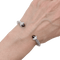 Bracelet Bracelet David Yurman, "Cable Classic", argent, diamants, hématites. 58 Facettes 34590