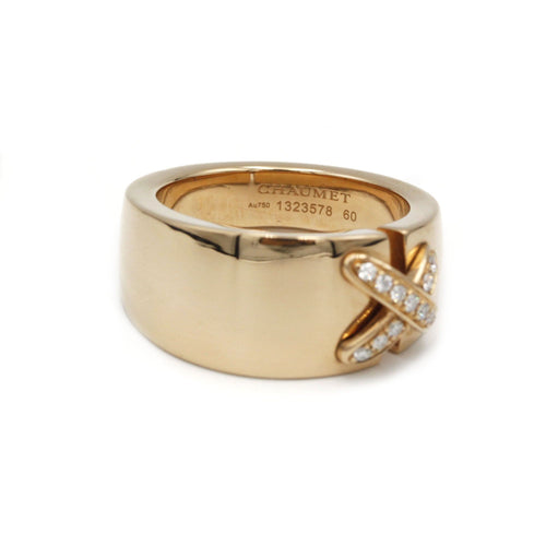 Bague 60 CHAUMET - Bague "Liens Croisés" 58 Facettes 240146R