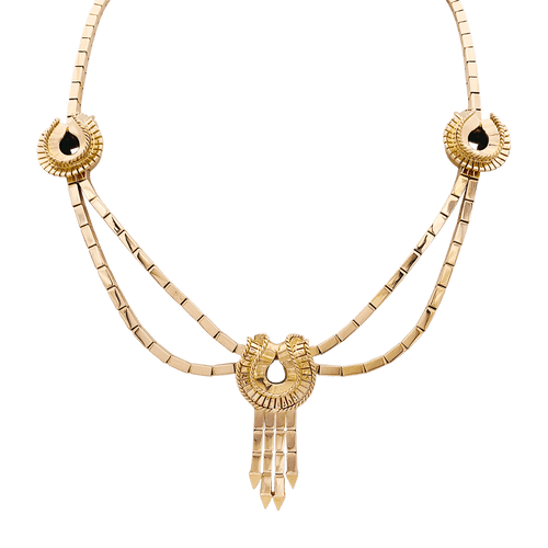 Collier Collier-Sautoir draperie vintage 58 Facettes 34565