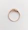 Bague 47 Bague antique toi et moi or rose diamants taille rose (circa 1900) 58 Facettes A06295