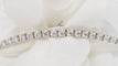 Bracelet rivière en or blanc et diamants