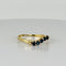 Bague Bague vintage ornée de saphirs bleus 58 Facettes 2505009