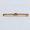 Broche Broche double coeur or jaune et diamants 58 Facettes P3L5
