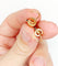Boucles d'oreilles Dormeuses antique or rose 18k cabochon de corail (circa 1900) 58 Facettes A06119