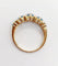 Bague 56 Bague jarretière vintage or jaune 18k topazes et diamants (circa 1980) 58 Facettes A05994