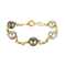 Bracelet en or jaune et perles de cultures Tahiti