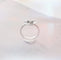 Bague 54.5 Solitaire Lilistone Diamant & Or Blanc 58 Facettes AA 1435