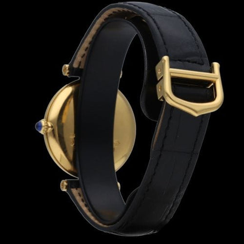 Montre Cartier Montre Must De Cartier Vermeil 58 Facettes MT44348