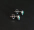 Boucles d'oreilles Boucles d'Oreilles émeraude Et Diamants, Or Blanc 58 Facettes