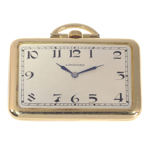 Montre Sophistication d'une montre de poche vintage : la merveille en or de Longines de 1918 58 Facettes 21092-0209