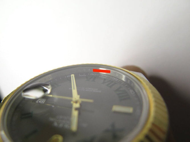 Montre montre ROLEX datejust ii wimbledon 116333 en or 18k acier 41mm automatique 58 Facettes 266380
