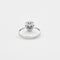 Bague 59 Bague marguerite diamants or blanc 58 Facettes LMB-155