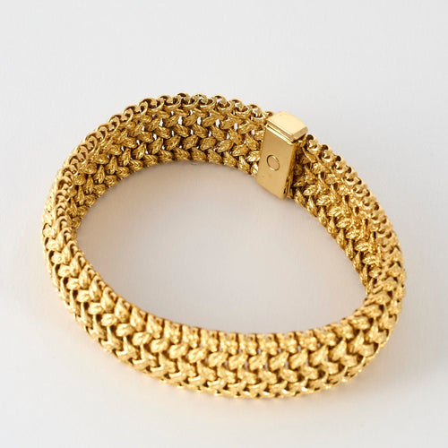 Bracelet Bracelet articulé en or jaune 58 Facettes SEN1995