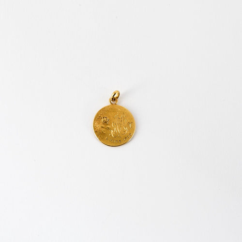 Pendentif Médaille or jaune 58 Facettes MEA43003