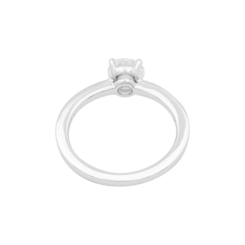 Bague 50 Bague MESSIKA, "Emotion", diamant, or blanc. 58 Facettes 34543