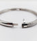 Bracelet Bracelet jonc or blanc 18k et 2,80 carats de diamants, vintage, art deco 58 Facettes A06114