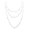 Sautoir or blanc diamants 58 Facettes 240047SP