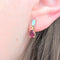 Boucles d'oreilles Boucles d'oreilles diamants et rubis 58 Facettes 29567