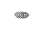 Bague 55 Bague géorgienne en platine et diamant 58 Facettes
