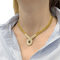 Collier Collier Van Cleef & Arpels, or jaune, saphir, diamants. 58 Facettes 34594