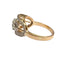 Bague BAGUE ART DÉCO, ÉPOQUE 1930-1935, OR 18 KT ET PLATINE AVEC DIAMANTS 58 Facettes Q169B