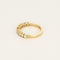 Bague 53,5 Bague semi-alliance en Or jaune et diamants 58 Facettes TAR1278X2