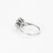 Bague 60 Bague marguerite or blanc et diamant 58 Facettes GU193