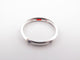 Bague 54 bague POMELLATO alliance lucciole 6 saphirs bleus t54 or blanc 58 Facettes 244395