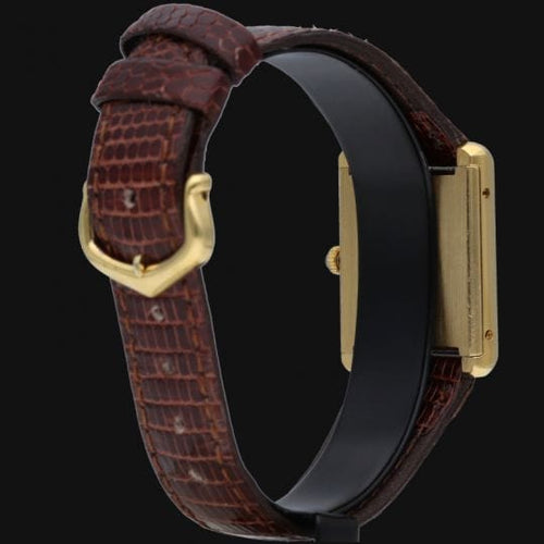 Montre Cartier Montre Tank Vermeil 58 Facettes MT42955