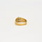 Bague 56.5 Bague 3 rangs moldavites 58 Facettes LP475