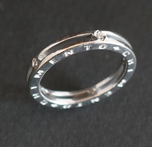 Bague 54.5 Chimento - alliance, Diamants, Or Blanc 58 Facettes
