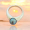 Bague 54.5 Bague or jaune Perle de Tahiti 58 Facettes AA 1680