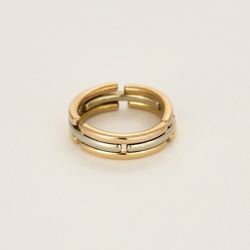 Bague 54 Bague trois ors articulées 58 Facettes VILLEF0057X2