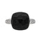 Bague 53 Pomellato Bague Capri Or blanc Jais, Diamant 58 Facettes 3726309CN