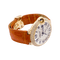 Montre Montre Cartier "Ballon Bleu" or jaune, diamants, cuir. 58 Facettes 34434