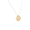 Collier Collier Poiray, "Coeur entrelacé", or rose et diamants. 58 Facettes 35035