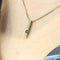 Pendentif Pendentif en or jaune diamants et émeraude 58 Facettes 29725